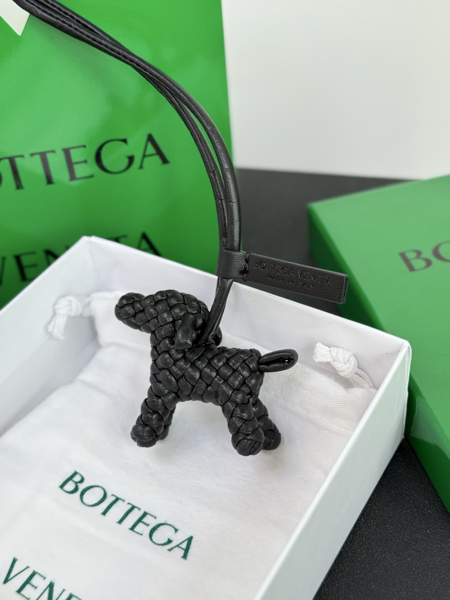 Bottega Veneta Leather Charm